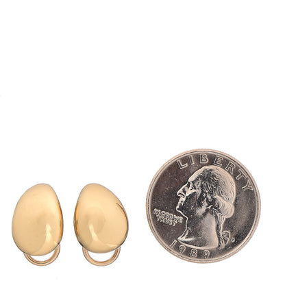 Tiffany 18K Yellow Gold Clip-On Earrings 2 of 4