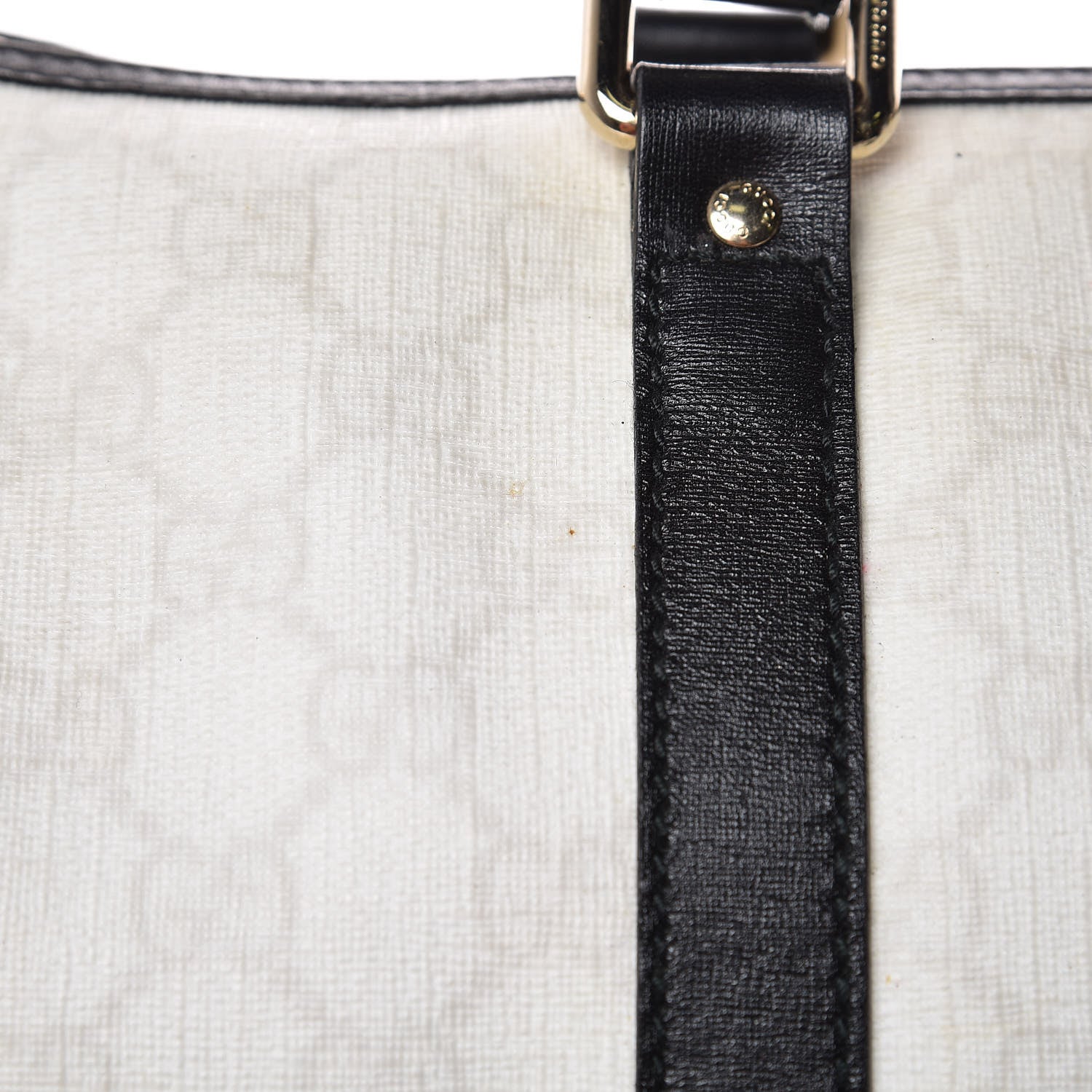 Gucci GG Plus Monogram Medium Joy Boston White Black 16 of 18