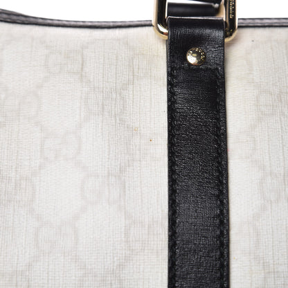 Gucci GG Plus Monogram Medium Joy Boston White Black 16 of 18