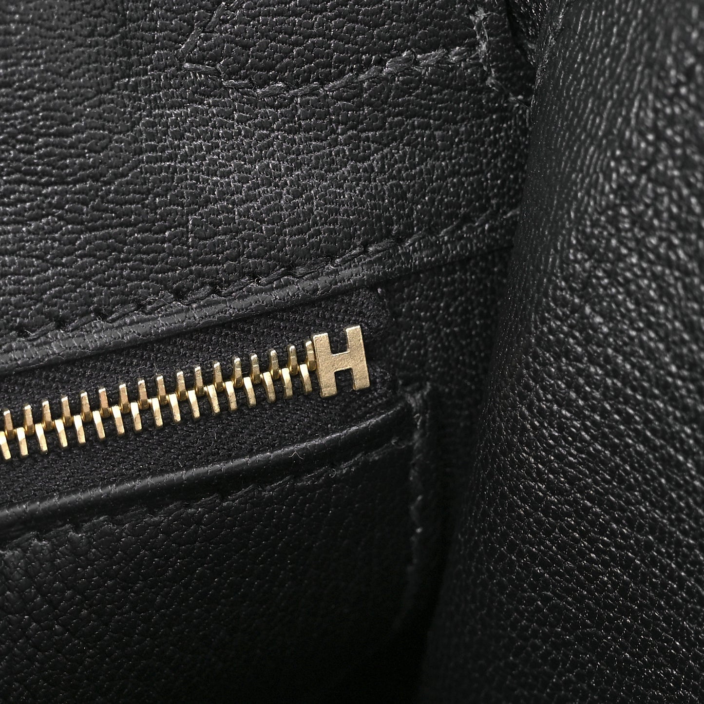 Chevre Chamkila Birkin Sellier 25 Bambou Black