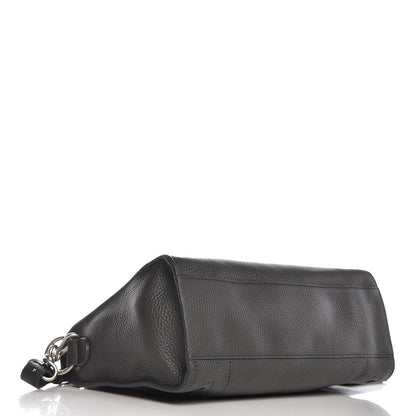 Balenciaga Veau Soyeux Perforated Blackout Hardware S City Gris Fossile 4 of 7