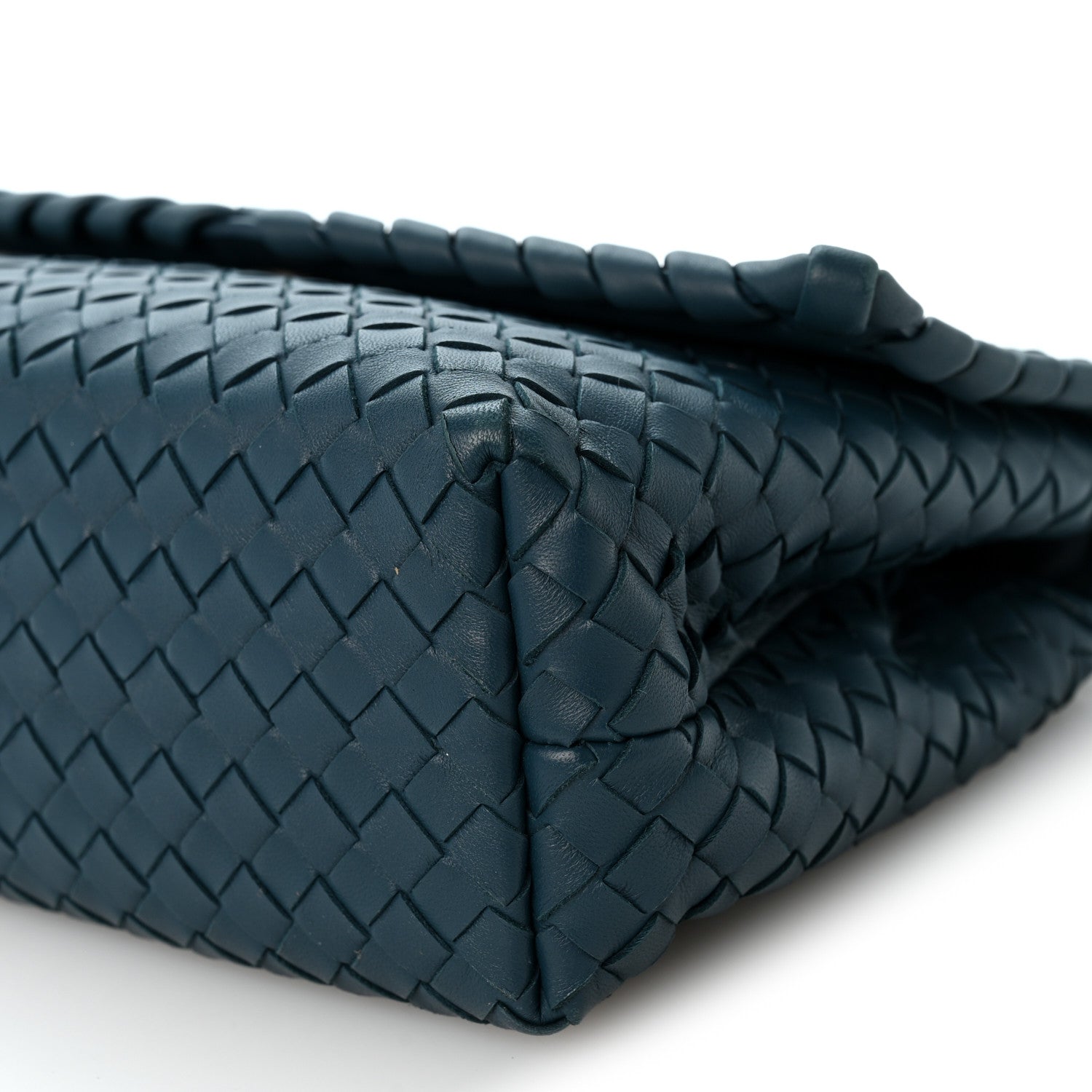 Bottega Veneta Nappa Intrecciato Baby Olimpia Shoulder Bag Mallard 10 of 10