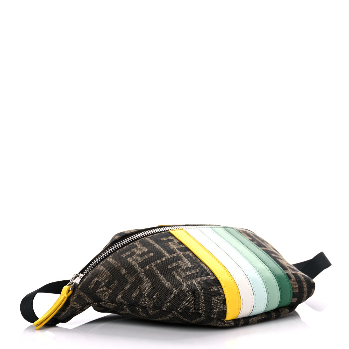Fabric Jacquard Vitello Century Matt Semiluc FF Kids Belt Bag Tobacco Multicolor