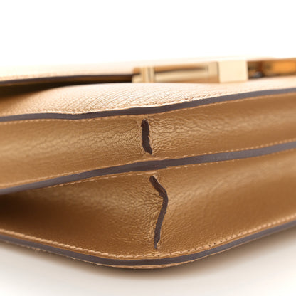 Hermes Metallic Chevre Chamkilight Constance 18 Doré 11 of 13