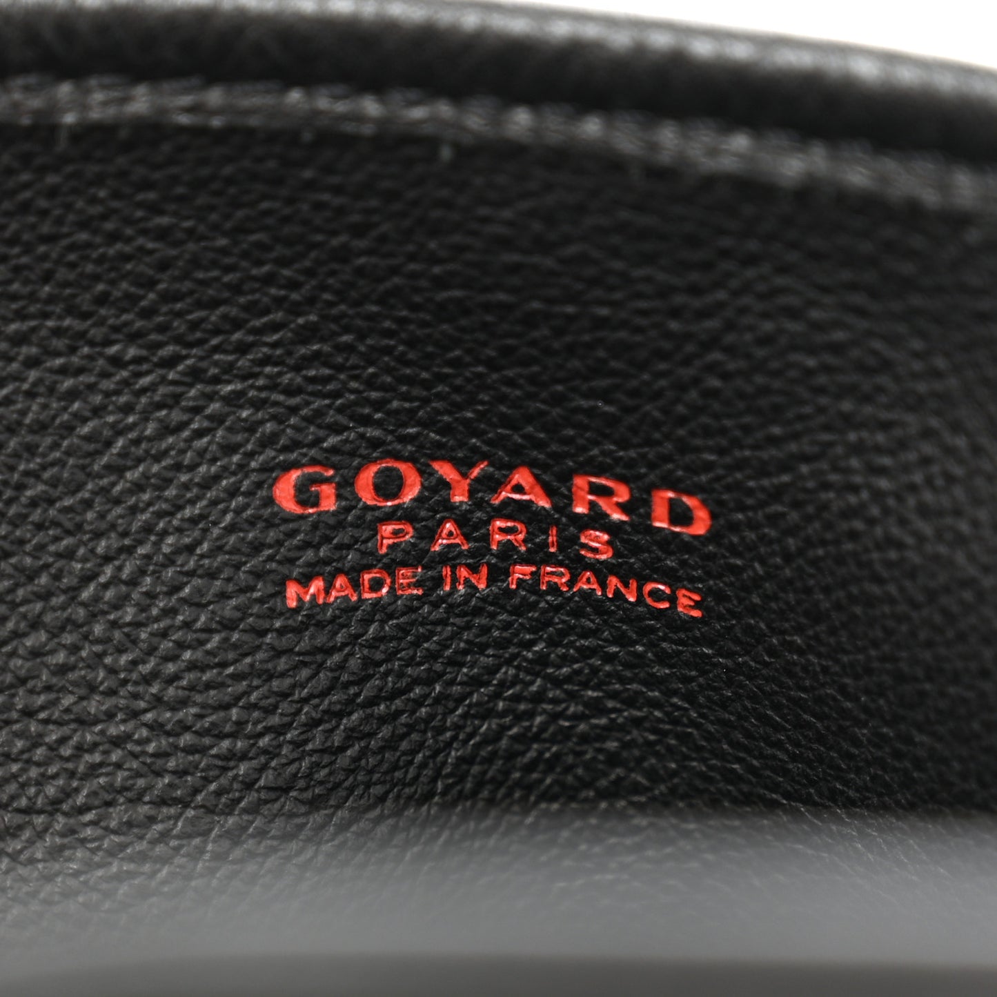 Goyardine Reversible Mini Anjou Black