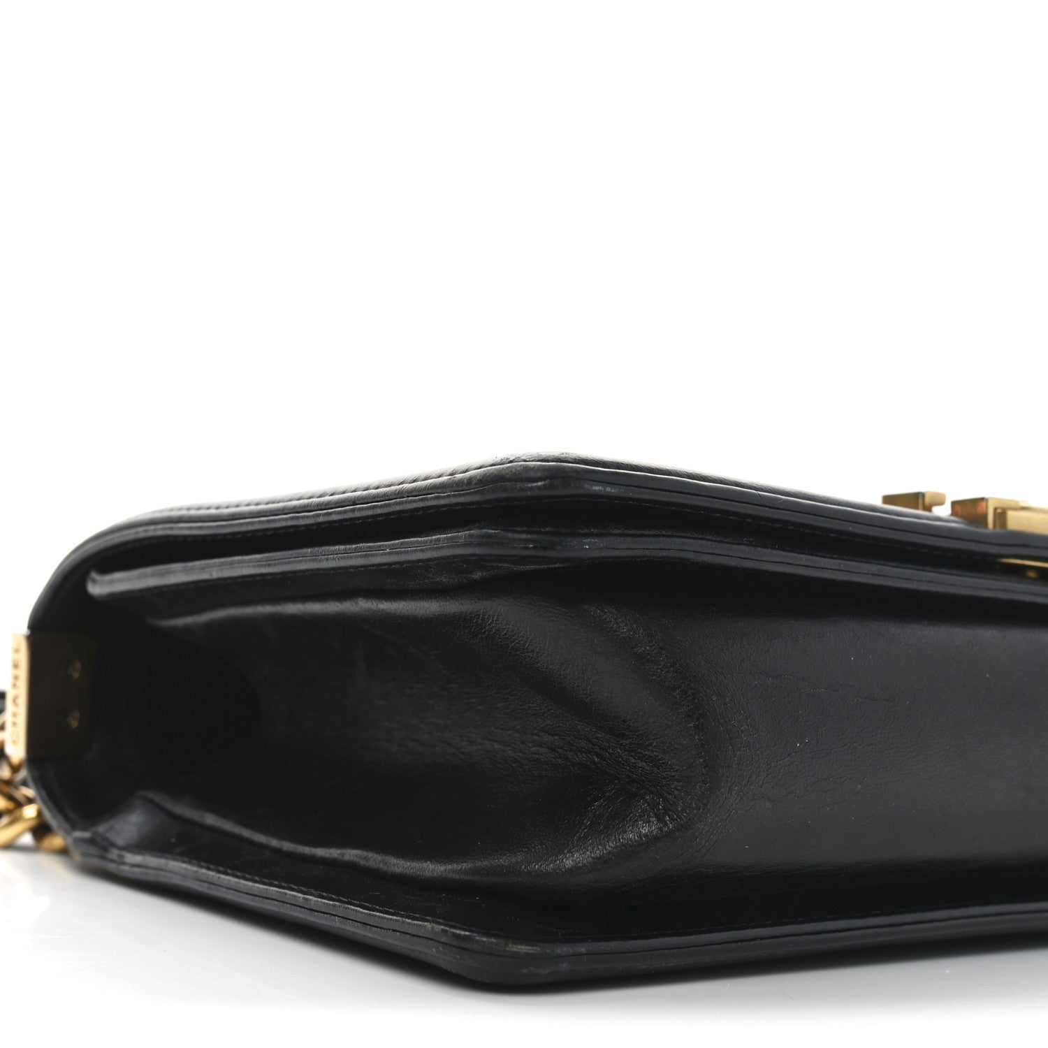 Chanel Calfskin Quilted Medium Boy Flap Black 9 of 10
