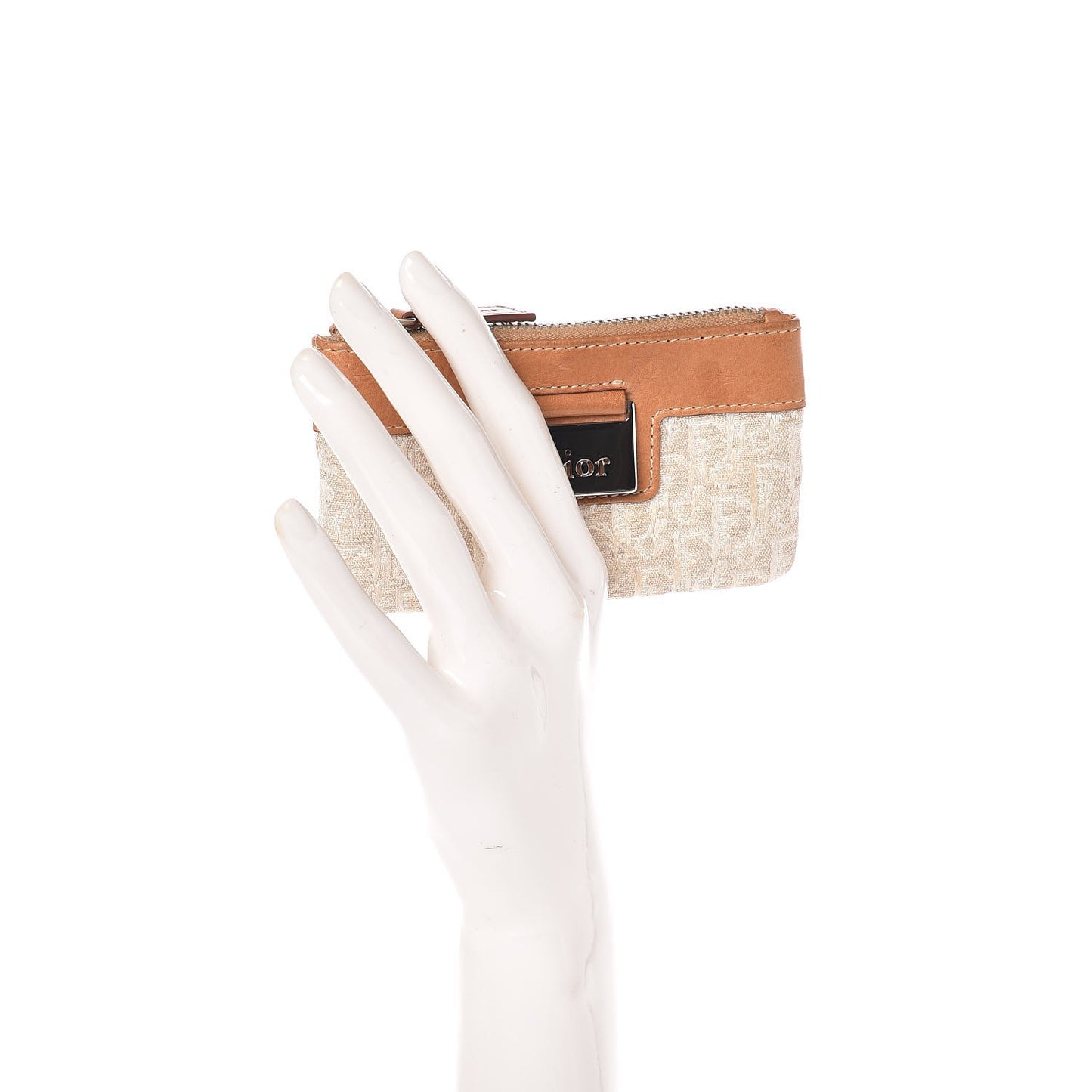 Monogram Calfskin Coin Purse Brown