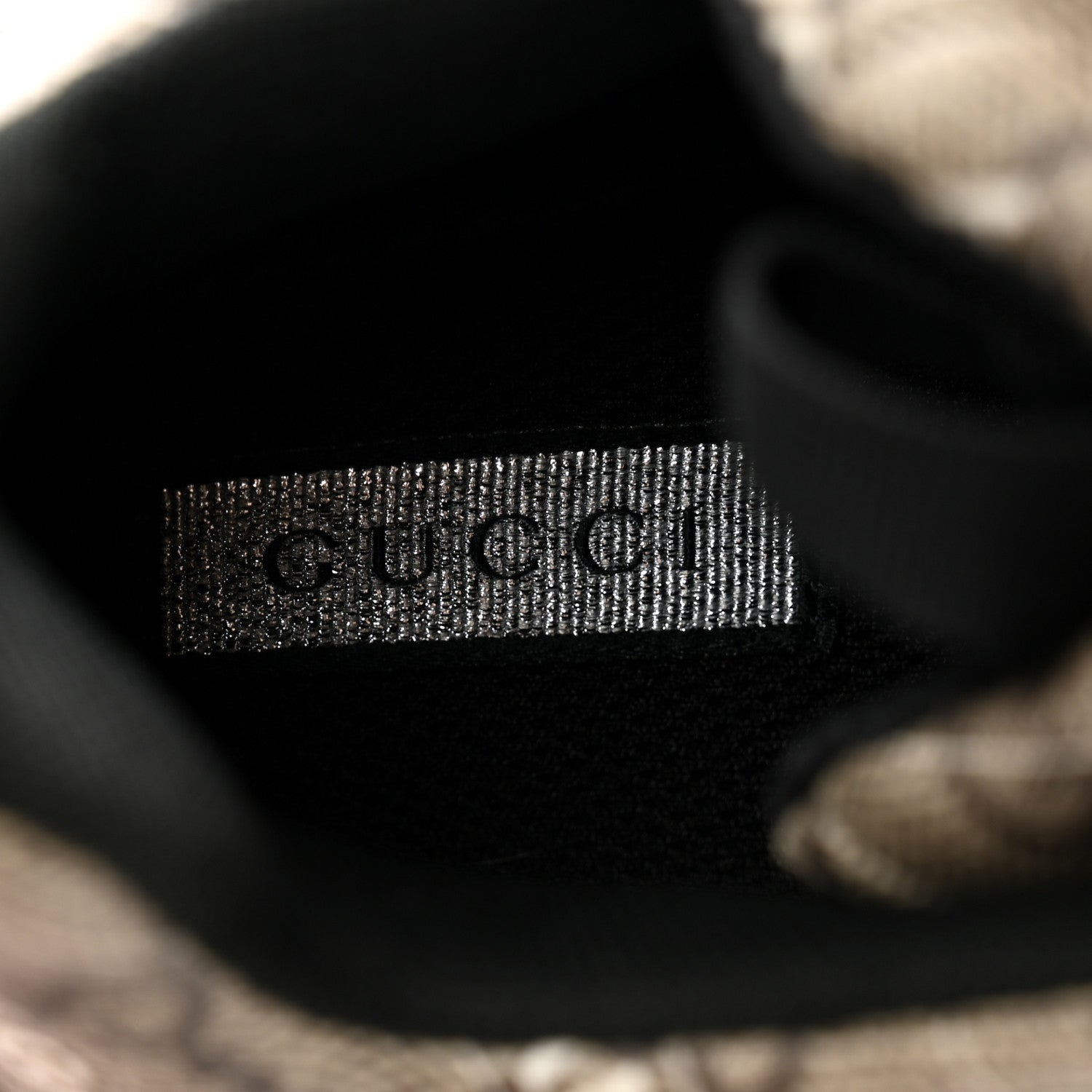 Balenciaga X GUCCI GG Supreme Monogram Allover Logo Womens Triple S Sneakers 36 Beige Ebony Mystic White 6 of 12