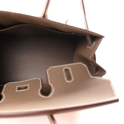 Hermes Epsom Birkin Sellier 25 Etoupe 5 of 11
