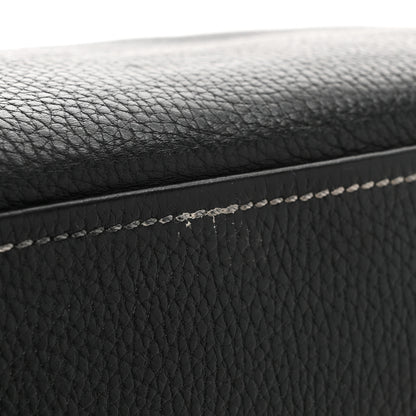 Prada Vitello Daino Shoulder Bag Black 13 of 13