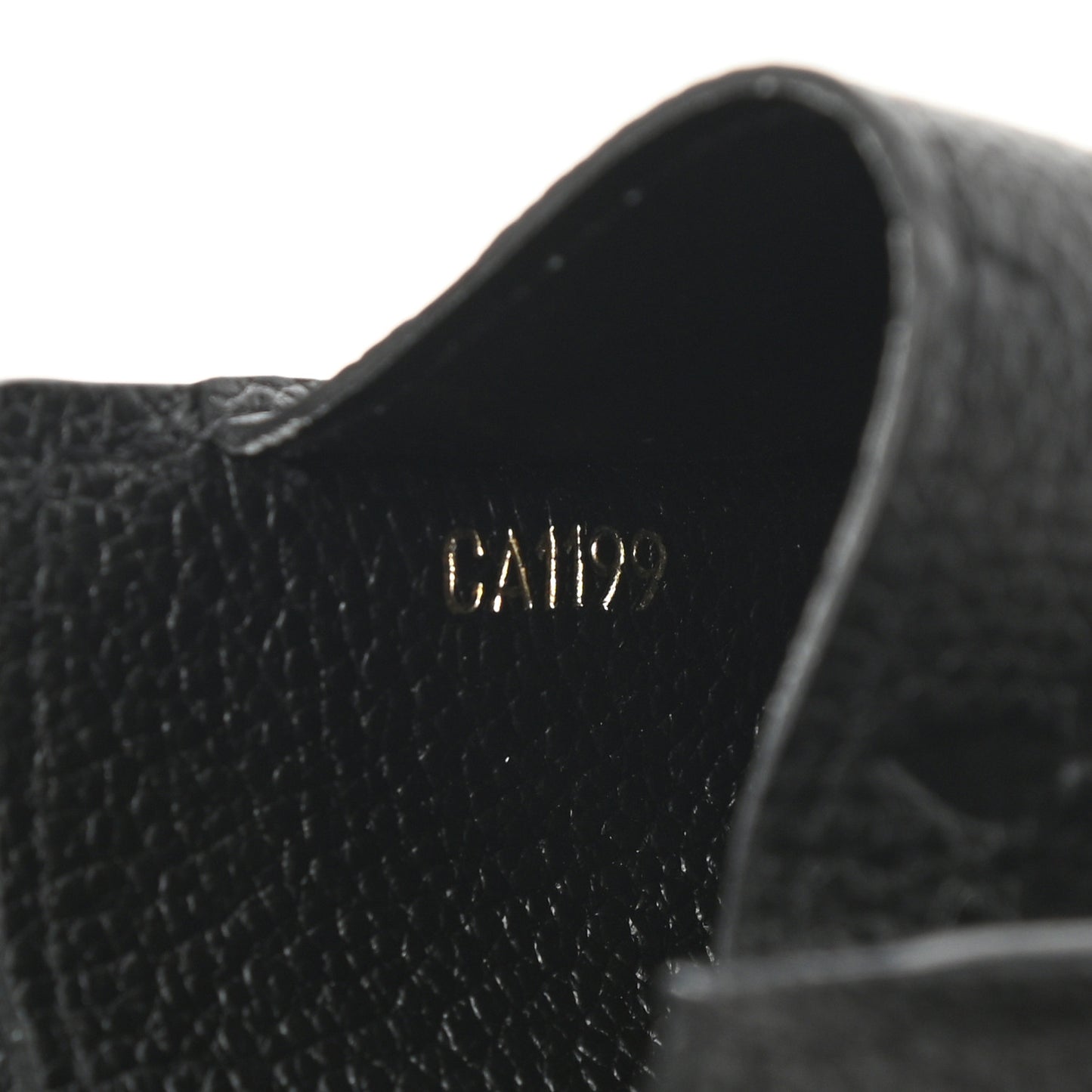 Empreinte Business Card Holder Black