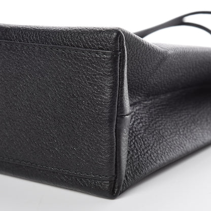 Balenciaga Calfskin Logo XXS Shopping Tote Black 10 of 10