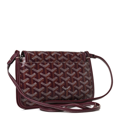 Goyard Goyardine Plumet Wallet Clutch Burgundy 3 of 12