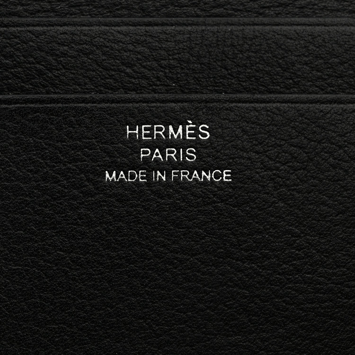 Hermes Evercolor MC2 Euclide Card Holder Case Black 6 of 7