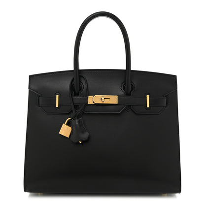 Hermes Box Birkin Sellier 30 Black 1 of 12