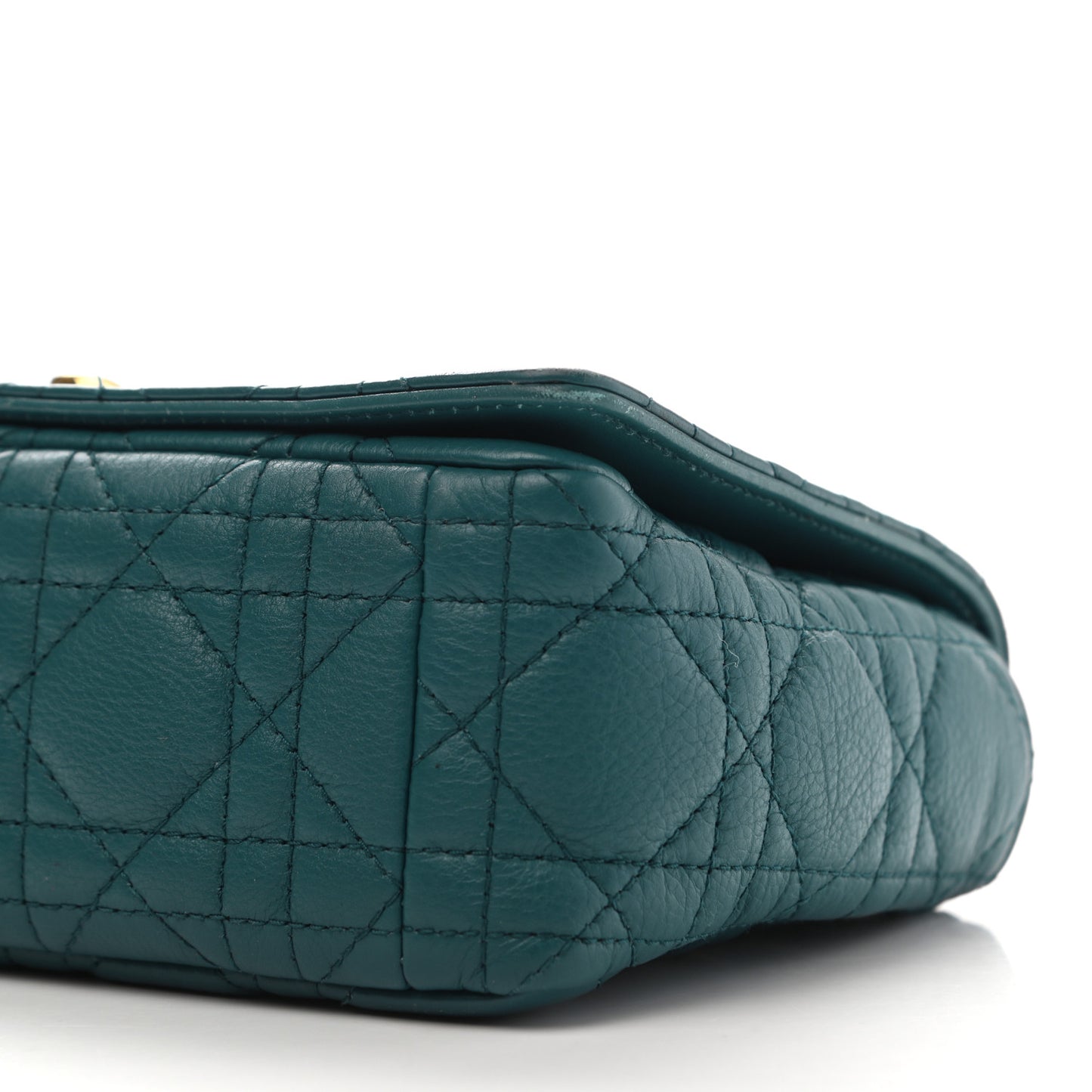 Lambskin Cannage Small Caro Bag Deep Ocean