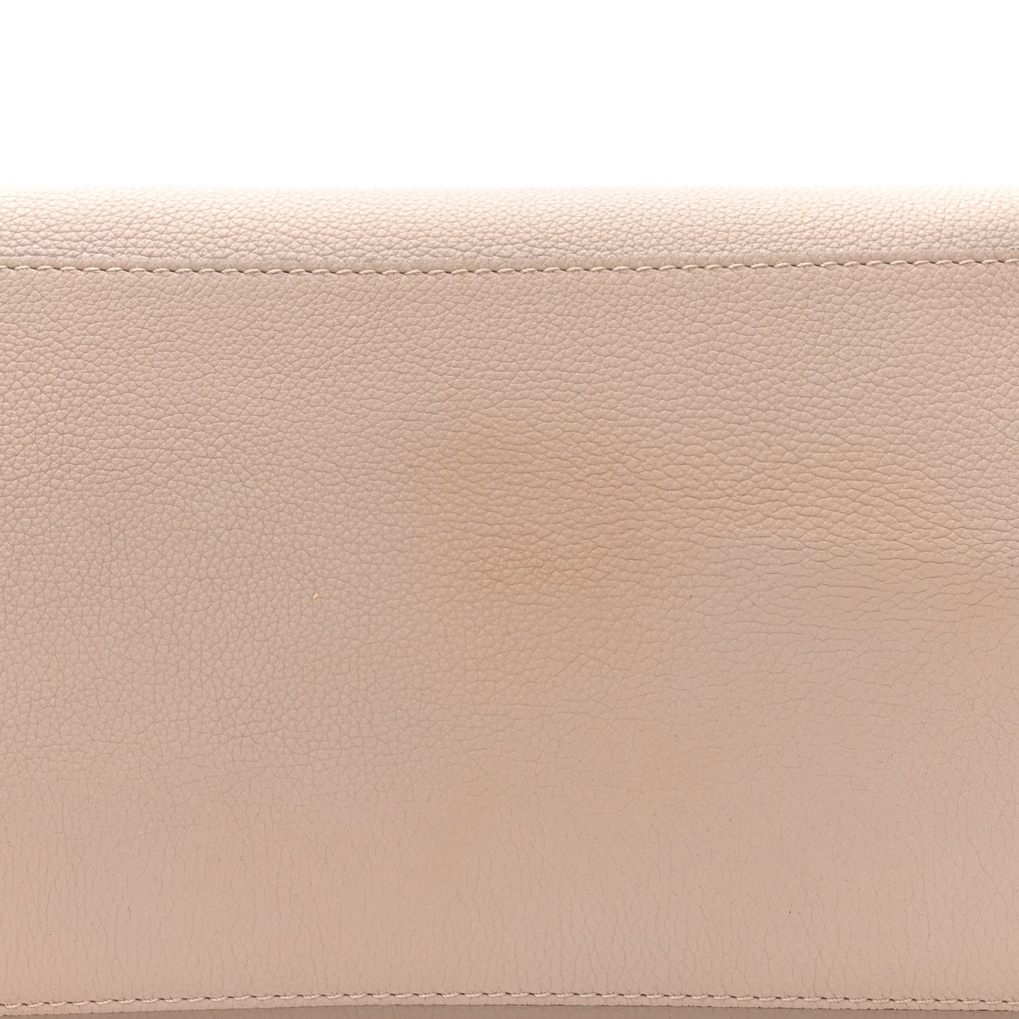 Grained Calfskin Lockme Shopper Greige
