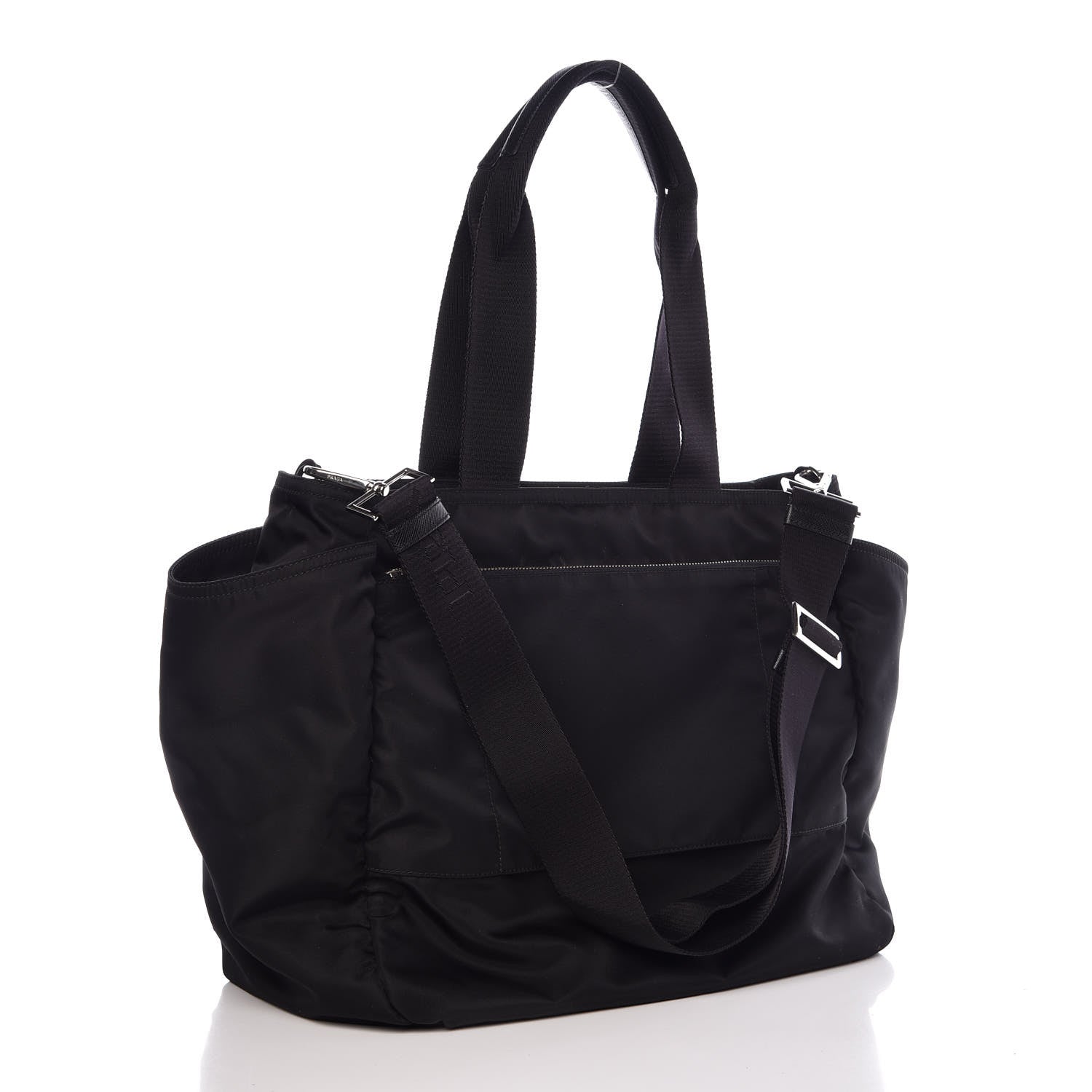 Prada Tessuto Nylon Vela Diaper Bag Black 4 of 10