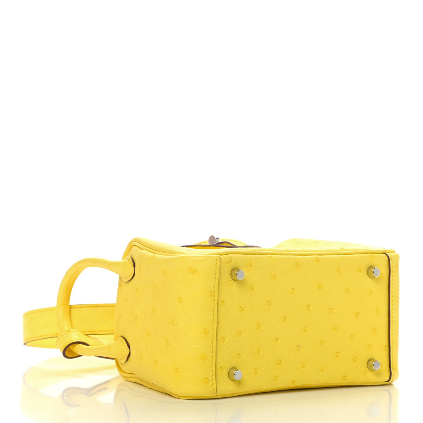Ostrich Mini Lindy 20 Jaune Citron