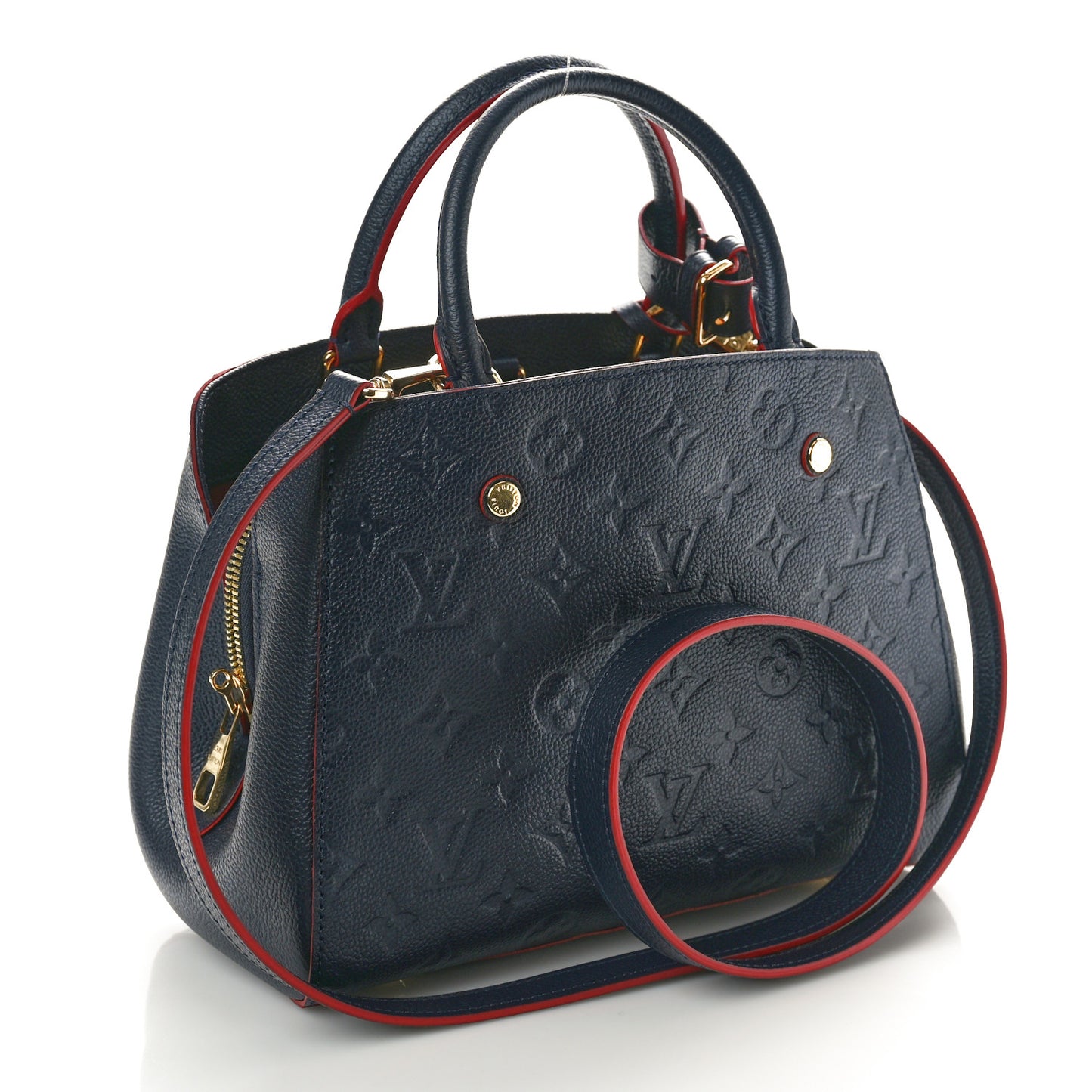Empreinte Montaigne BB Marine Rouge