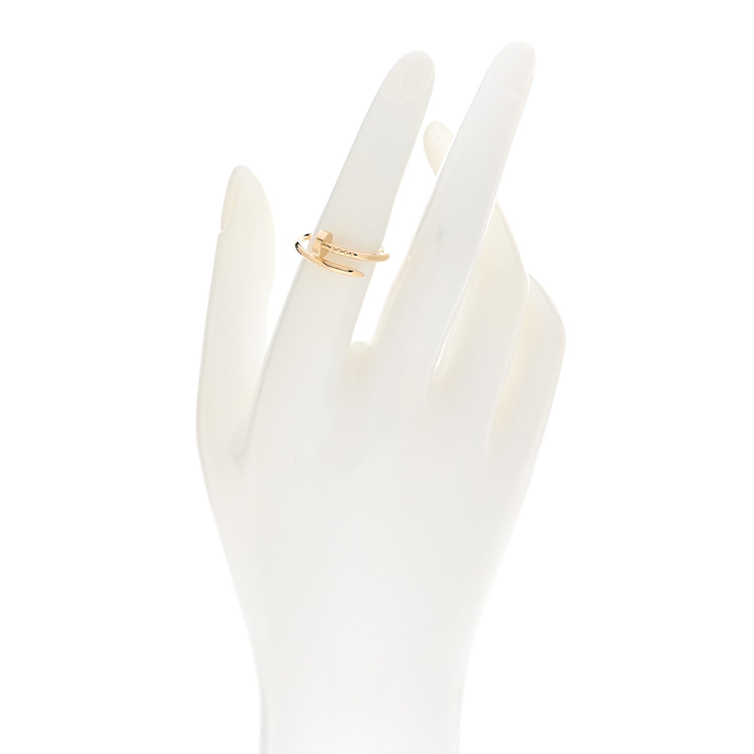 Cartier 18K Yellow Gold Small Juste Un Clou Ring 52 6 3 of 4