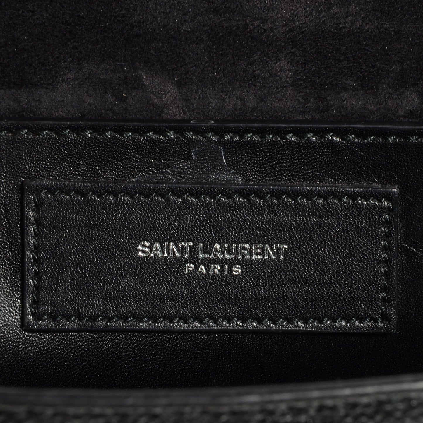 Grained Leather Medium Betty Black