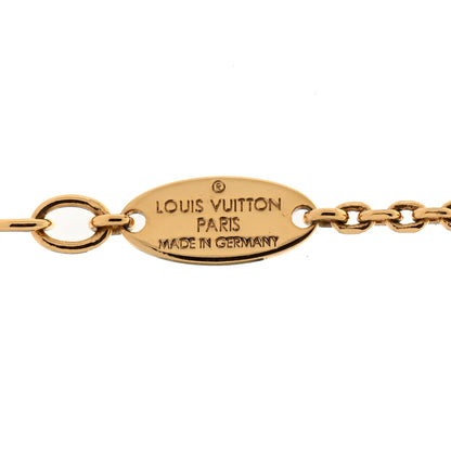 Louis Vuitton Metal Blooming Supple Necklace Gold 6 of 8