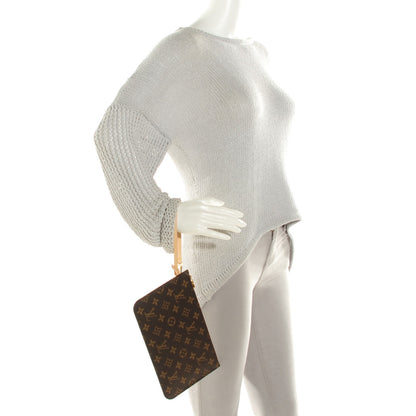 Louis Vuitton Monogram Neverfull MM GM Pochette 2 of 7