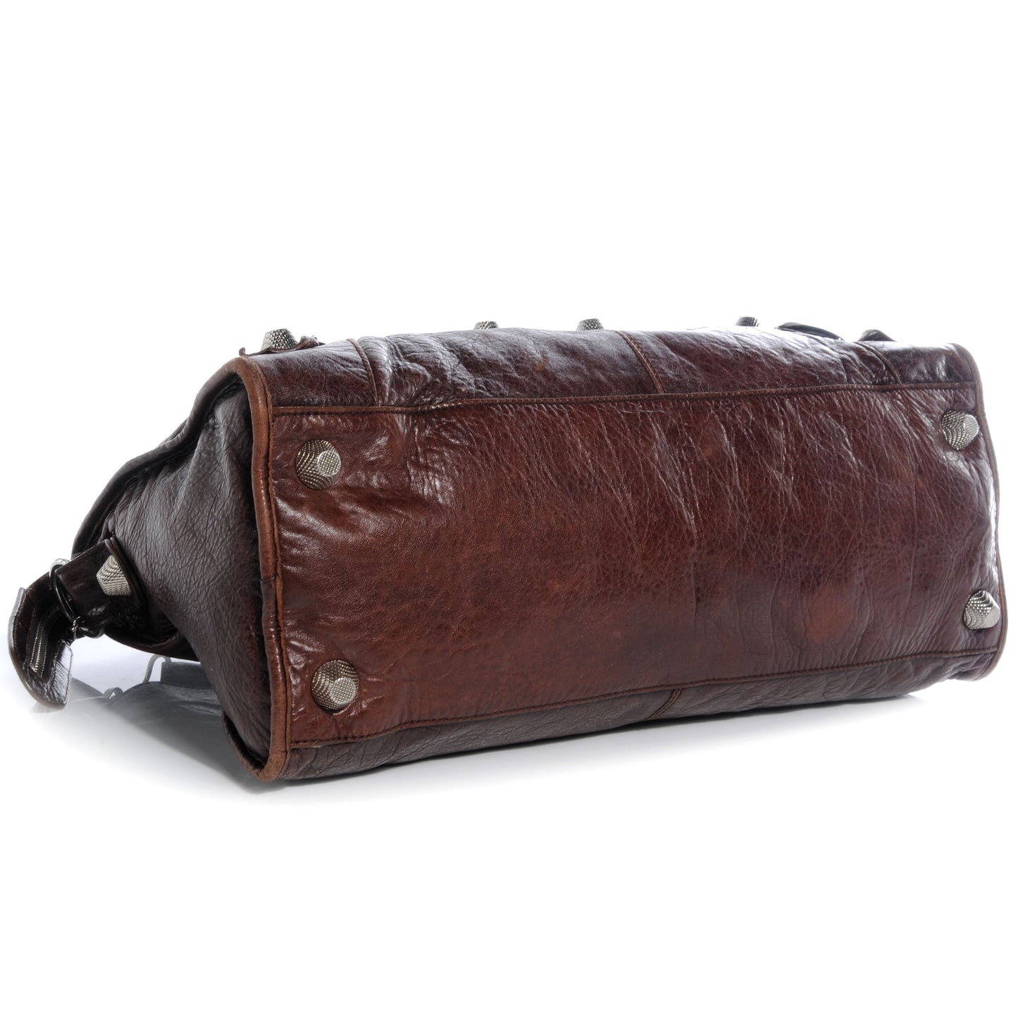 Agneau Giant 21 Silver Hardware Part Time Mogano