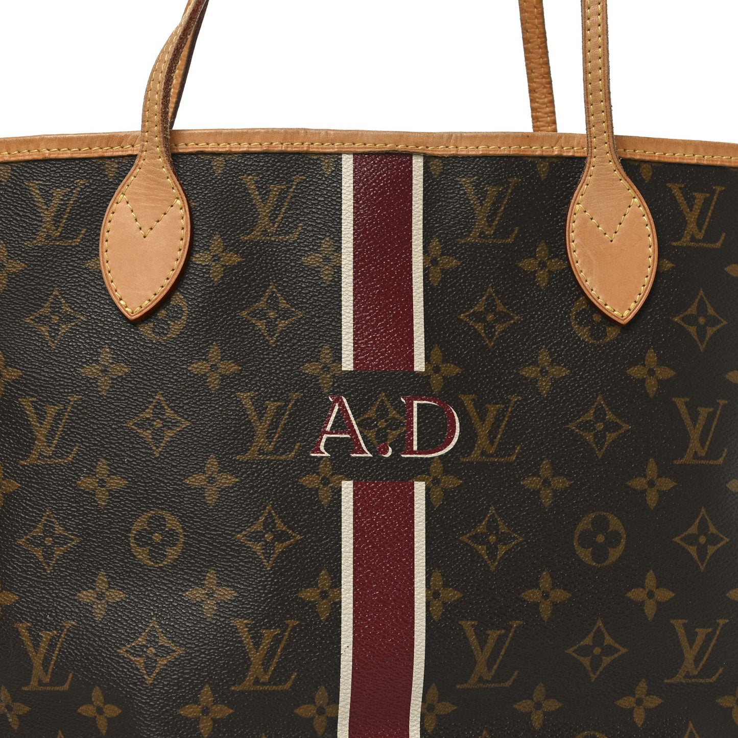 Monogram My LV Heritage Neverfull MM Bordeaux Ivory