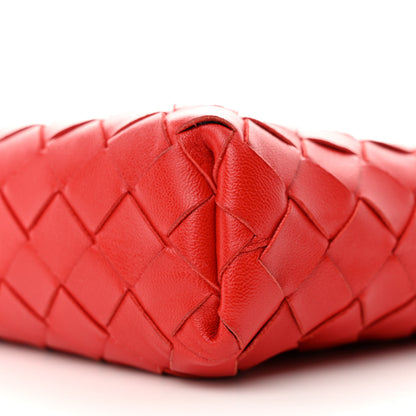 Bottega Veneta Nappa Intrecciato Small Camera Bag Red 10 of 12