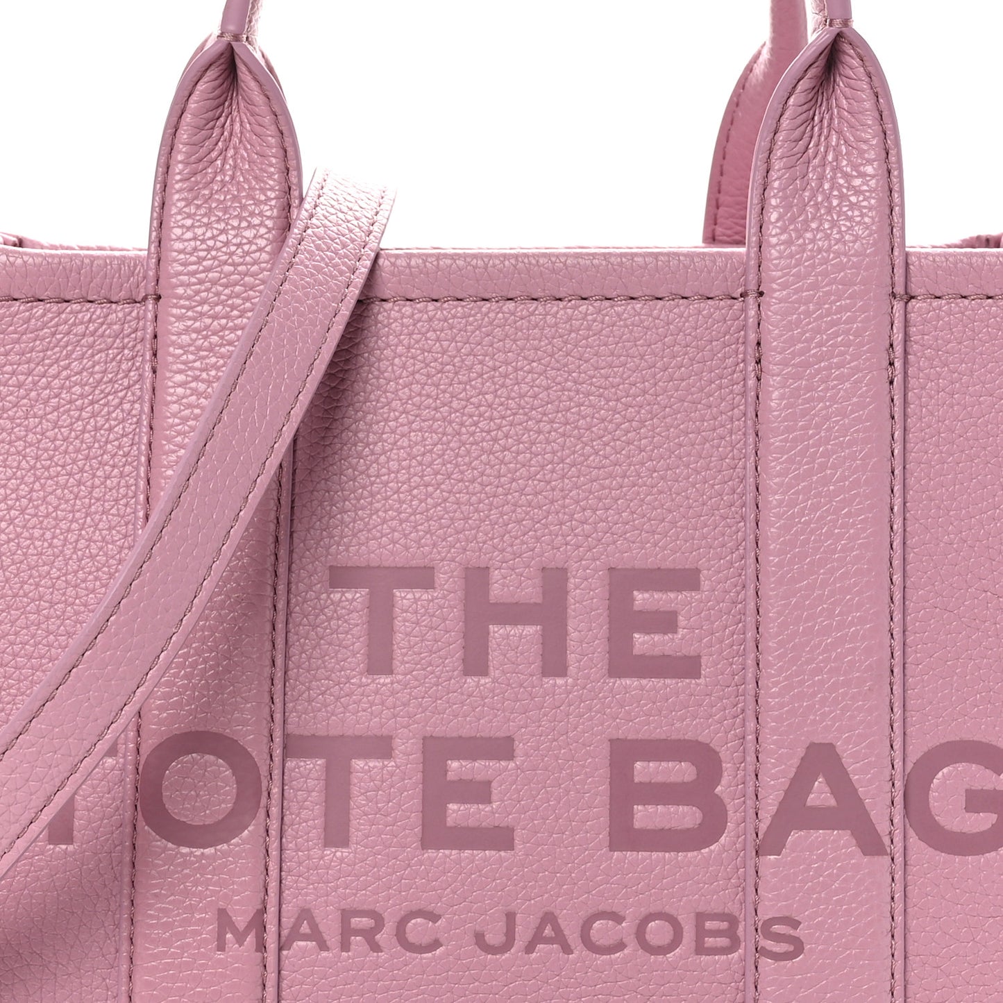 Grained Calfskin Small The Tote Bag Lilas