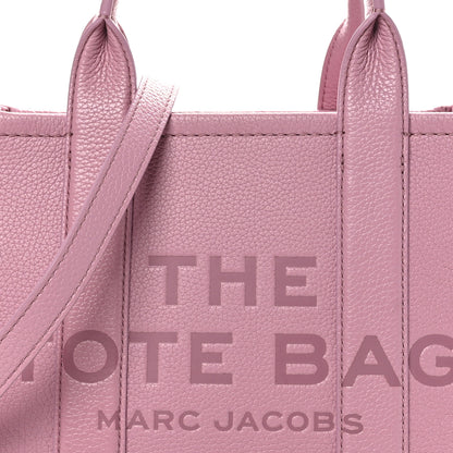 Marc Jacobs Grained Calfskin Small The Tote Bag Lilas 7 of 9