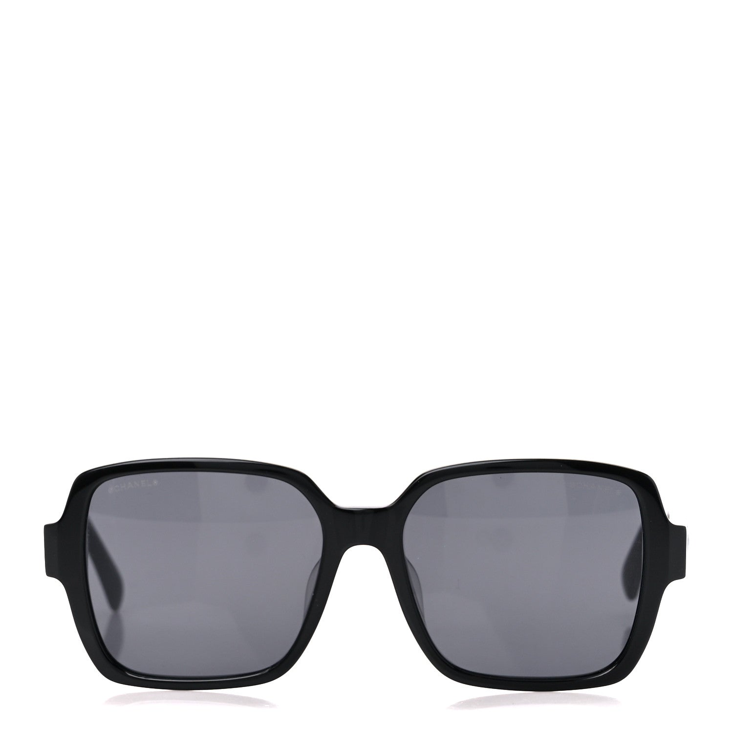 Chanel Acetate Square Sunglasses 5408-A Black 2 of 8