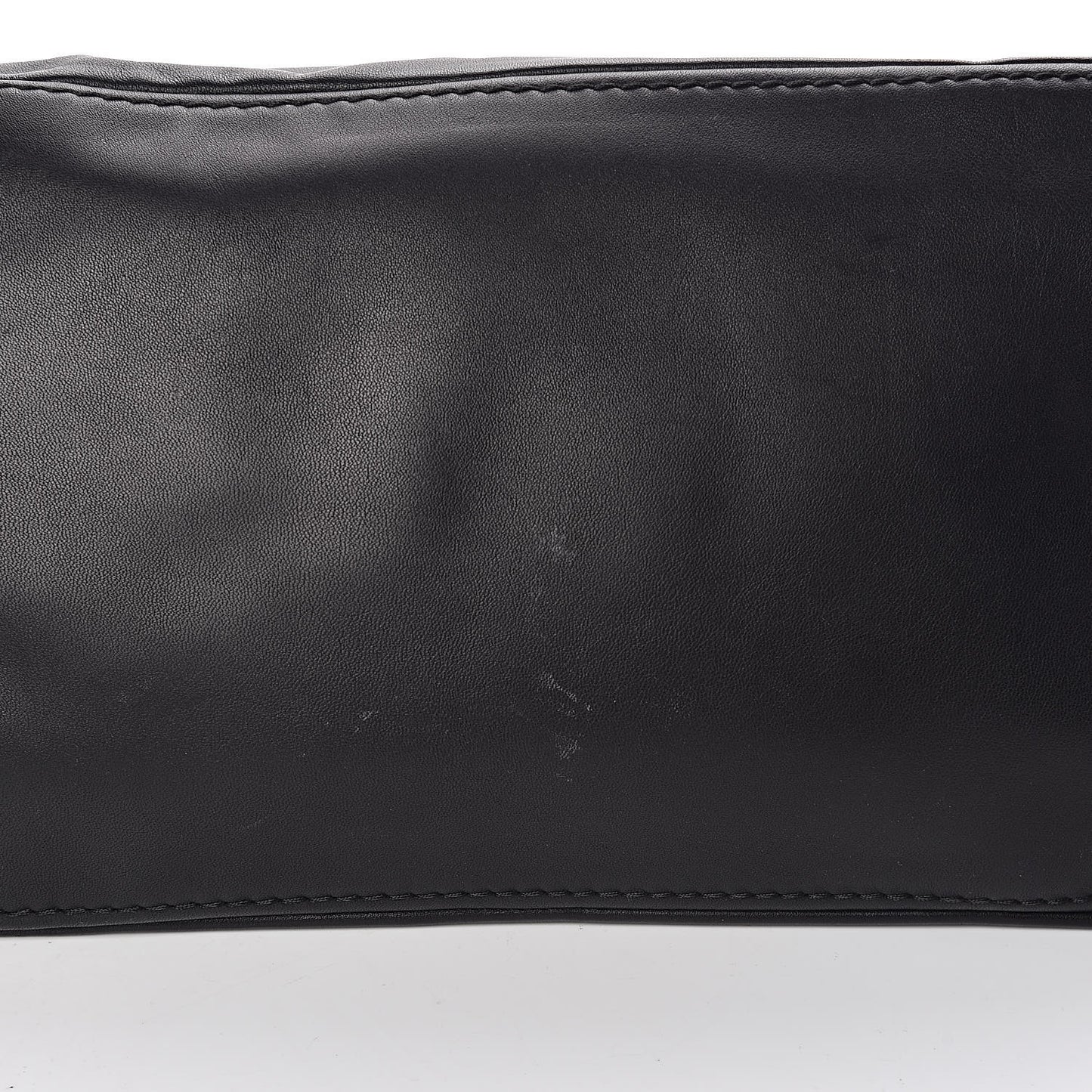 Soft Calf Shopping Tote Black