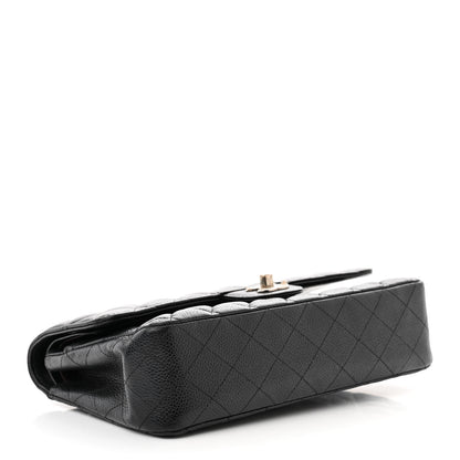 Chanel Caviar Quilted Medium Double Flap Black 4 of 12