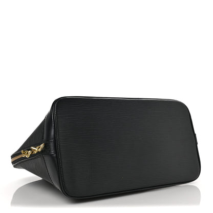 Louis Vuitton Epi Alma PM Black 4 of 7