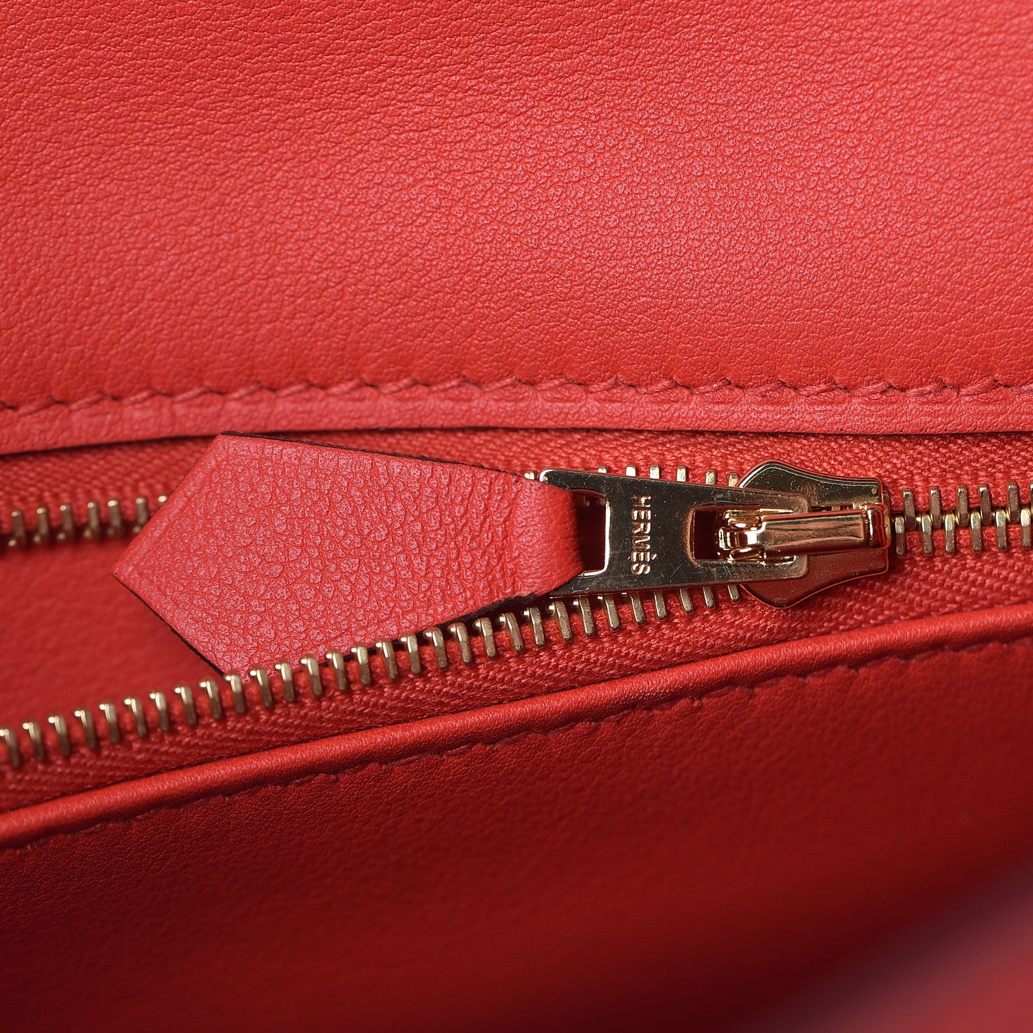 Hermes Swift Kelly Retourne 25 Rouge Tomate 18 of 31