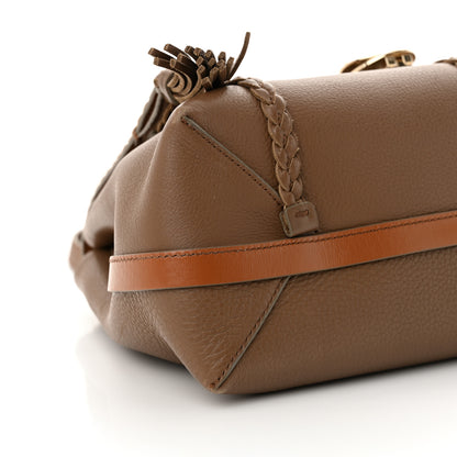 Chloe Grained Calfskin Medium Penelope Shoulder Bag Nut 9 of 12