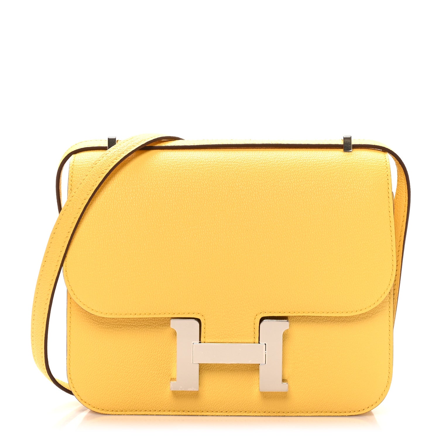 Hermes Chevre Mysore Constance 18 Jaune Mango 1 of 10