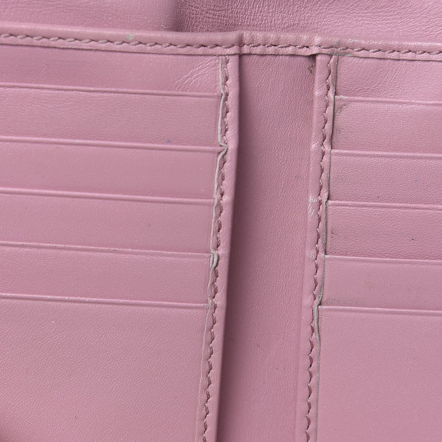 Guccissima Dice French Flap Wallet Carmine Rose