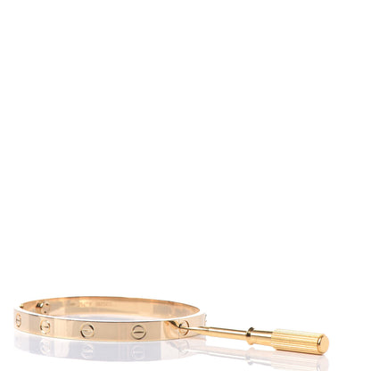 Cartier 18K Yellow Gold LOVE Bracelet 18 4 of 7