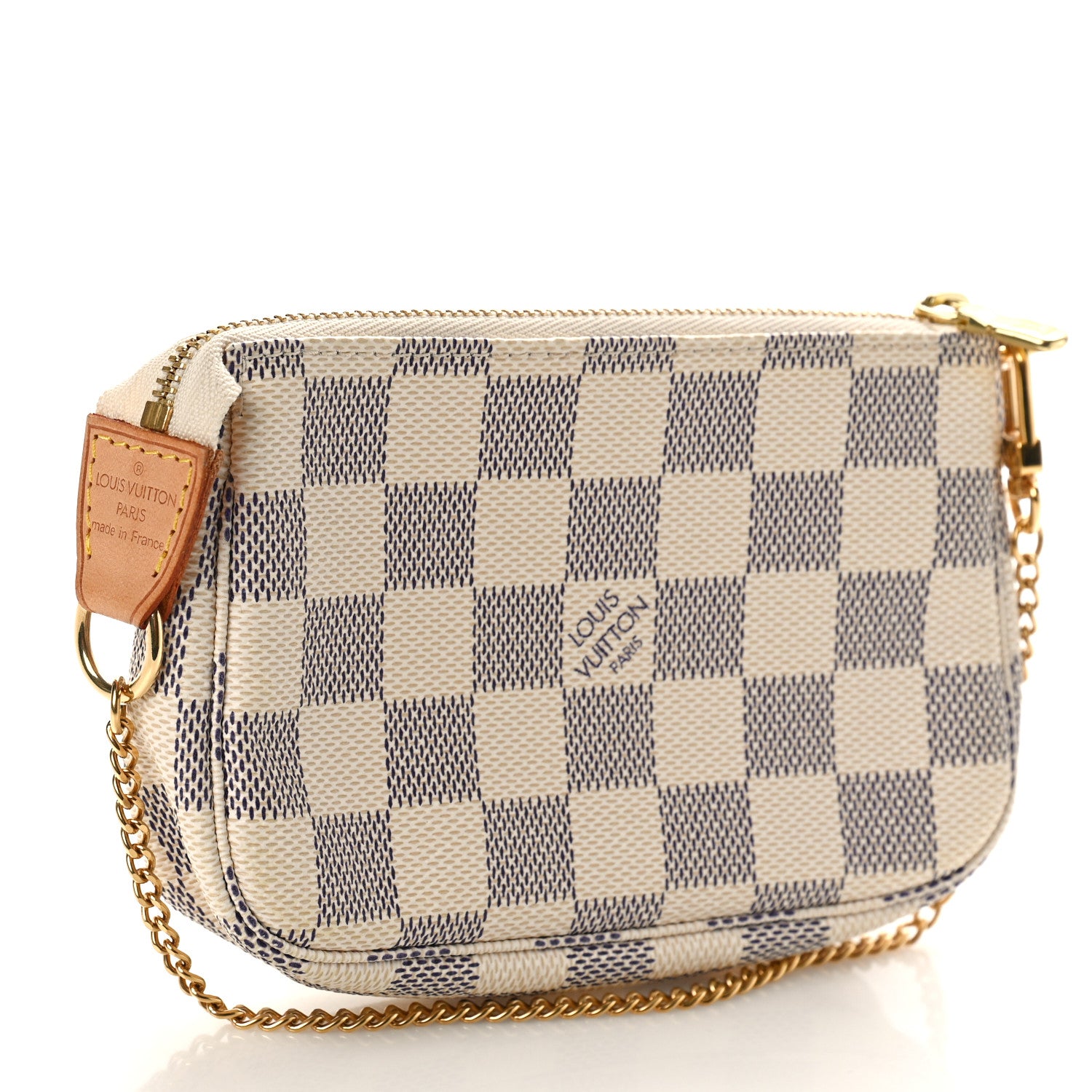 Louis Vuitton Damier Azur Mini Pochette Accessories 3 of 10