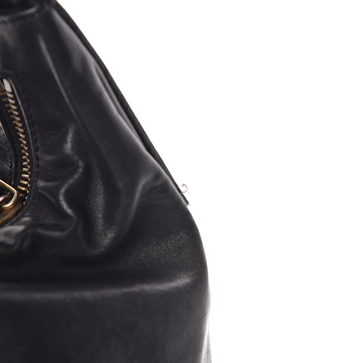 Gucci Calfskin Medium Horsebit Chain Hobo Black 15 of 16
