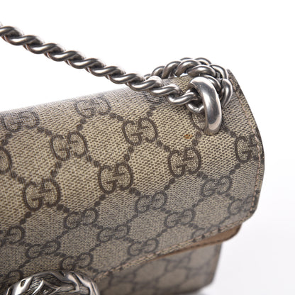 Gucci GG Supreme Monogram Mini Dionysus Shoulder Bag Taupe 11 of 13