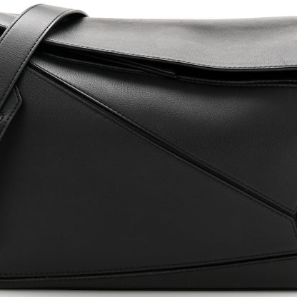 Loewe Calfskin Medium Puzzle Bag Black 7 of 9