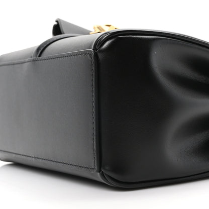 Celine Satinated Calfskin Mini 16 Top Handle Bag Black 19 of 19