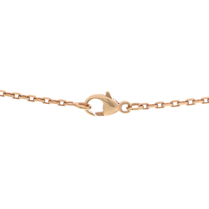 Hermes Lacquered Gold Mini Pop H Pendant Necklace Rose Dragee 5 of 8