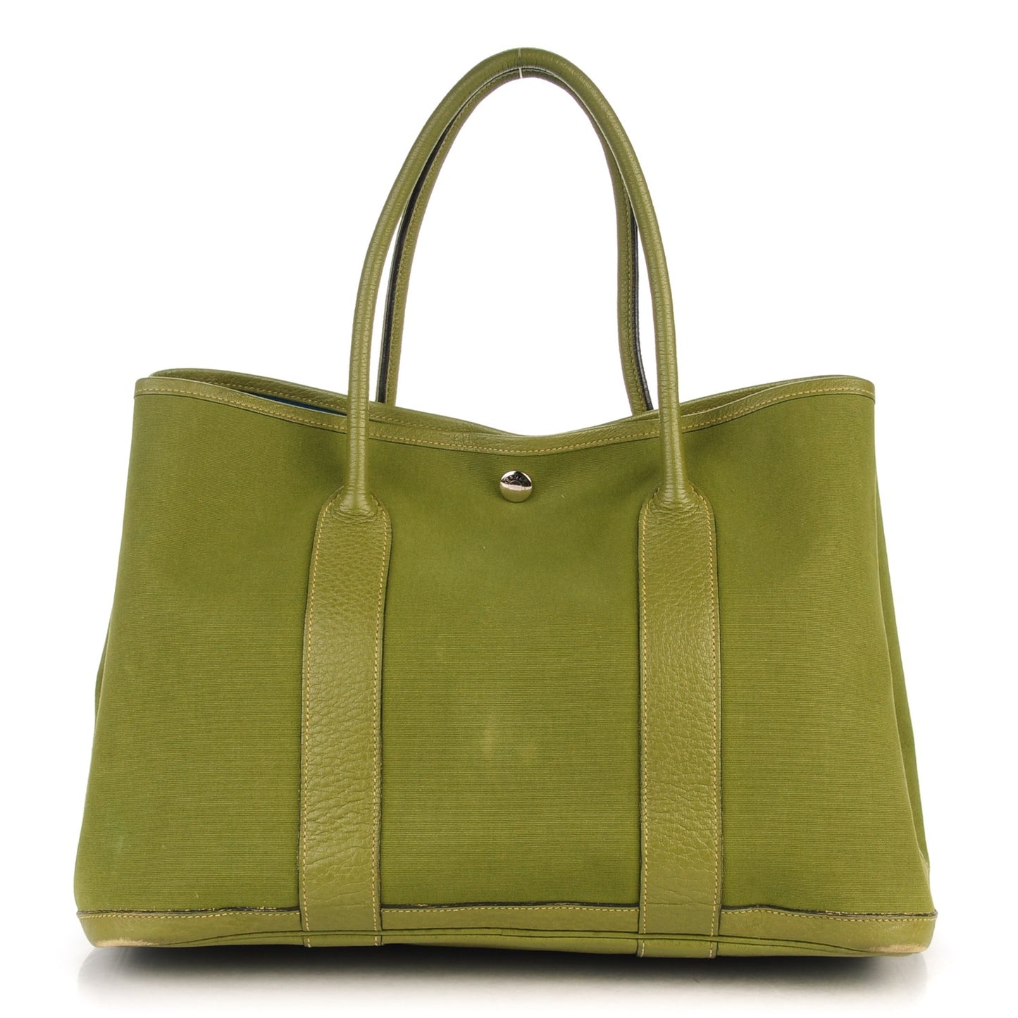 Toile Buffle Garden Party 36 MM Tote Vert Anis