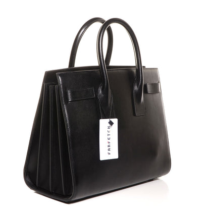 Saint Laurent Calfskin Small Sac De Jour Black 3 of 8